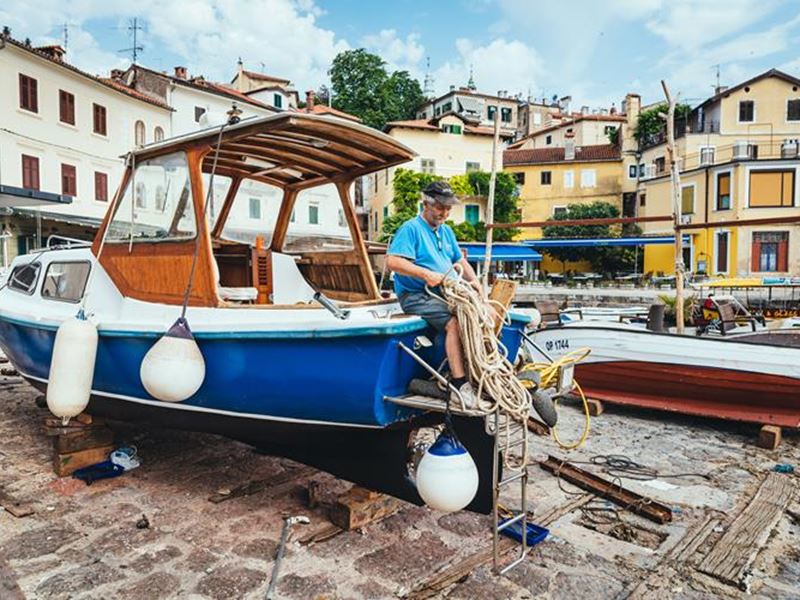 Sea Food Safari – delavnica pri ribičih in lov na kvarnerske škampe