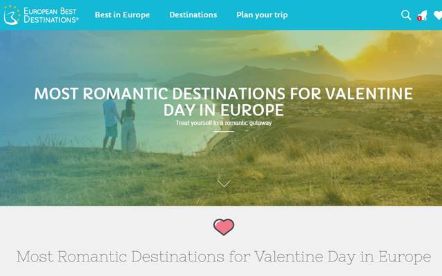European Best Destinations in Forbes sta izbrala Opatijo kot eno izmed 16 najbolj romantičnih evropskih destinacij za valentinovo