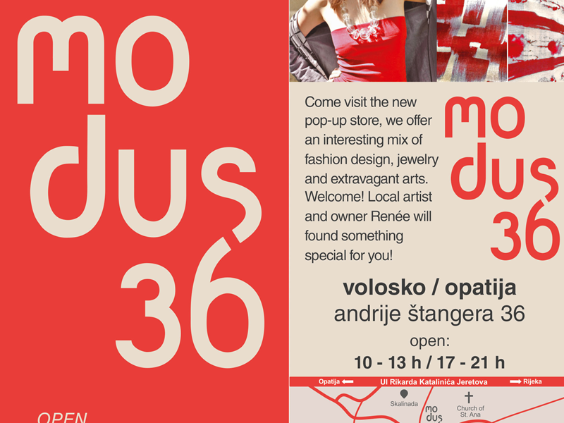 Modus 36 - pop-up store